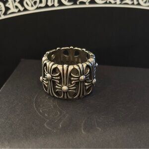 Chrome Hearts Cemetery Cross Ring Size 9 US